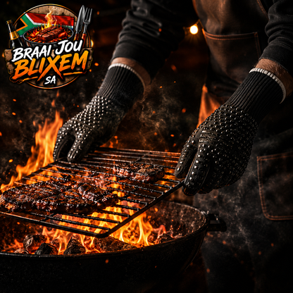 Braai Jou Blixem Magtige Braai Handskoene