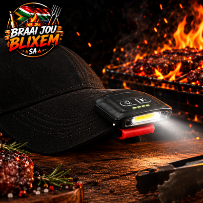 Braai Jou Blixem Hoedliggie – Herlaaibaar met USB-C